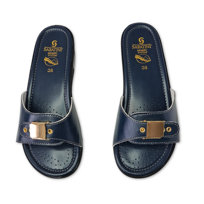 New Leather Look Sandals Mules by Sabatini